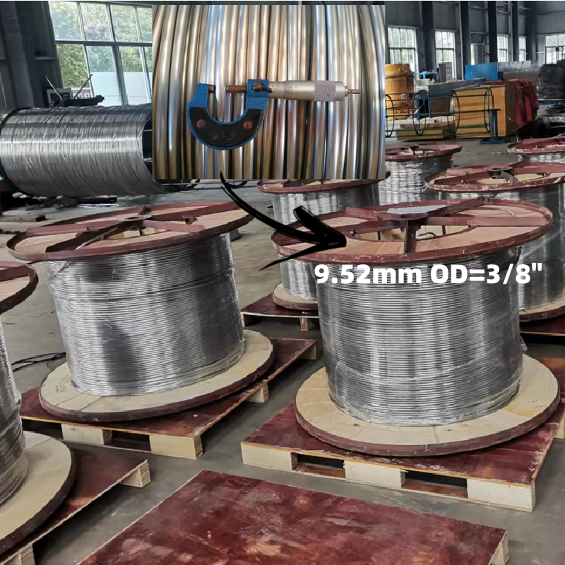 astm 316 Stainless steel coiled tubing factory and manufacturers